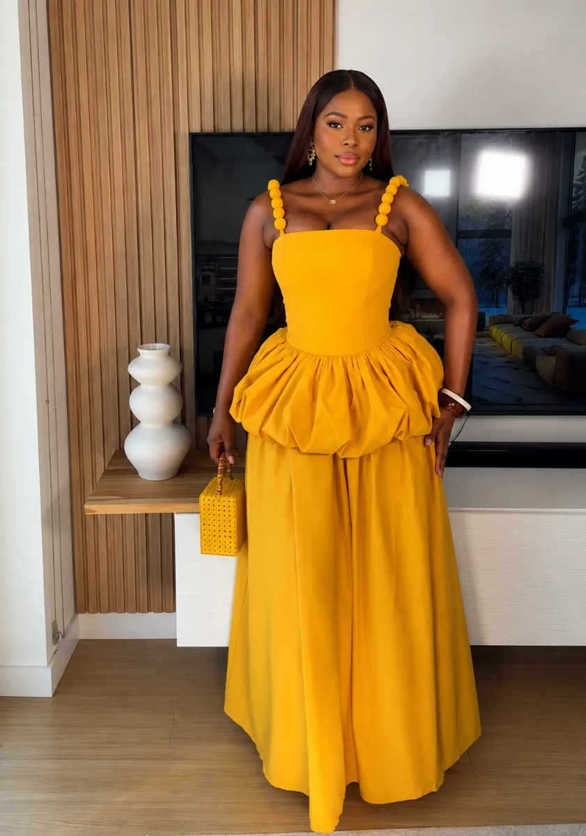 Mide Flared Skirt Two-Piece | Buy African Fashion | Sokofa